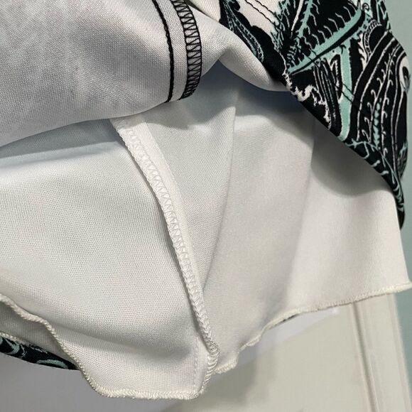 B Darlin Paisley Print Mesh Top Sleeveless Mini Dress Size 5/6‎ - Picture 7 of 7